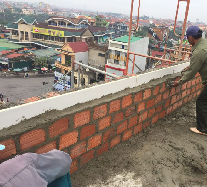 Có nên xây tường hai lớp để chống nóng không?