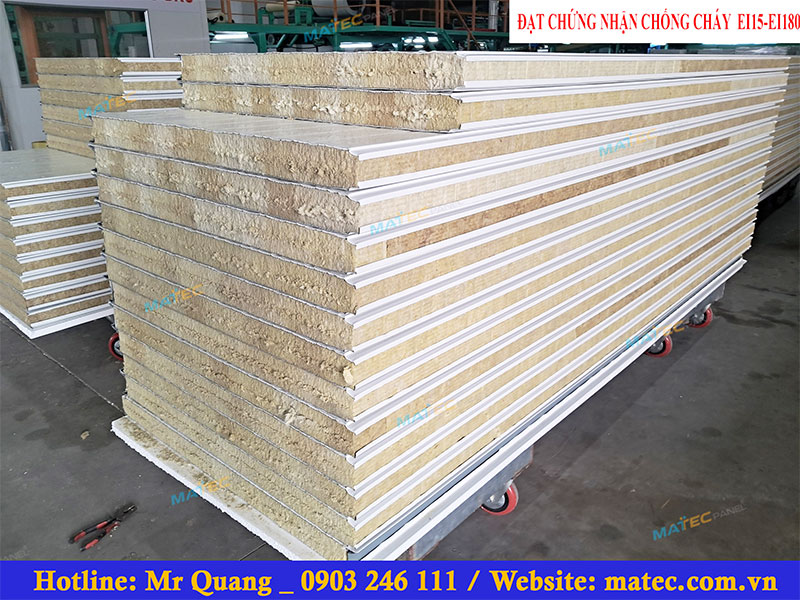 Sản xuất vách Panel ngăn cháy EI180