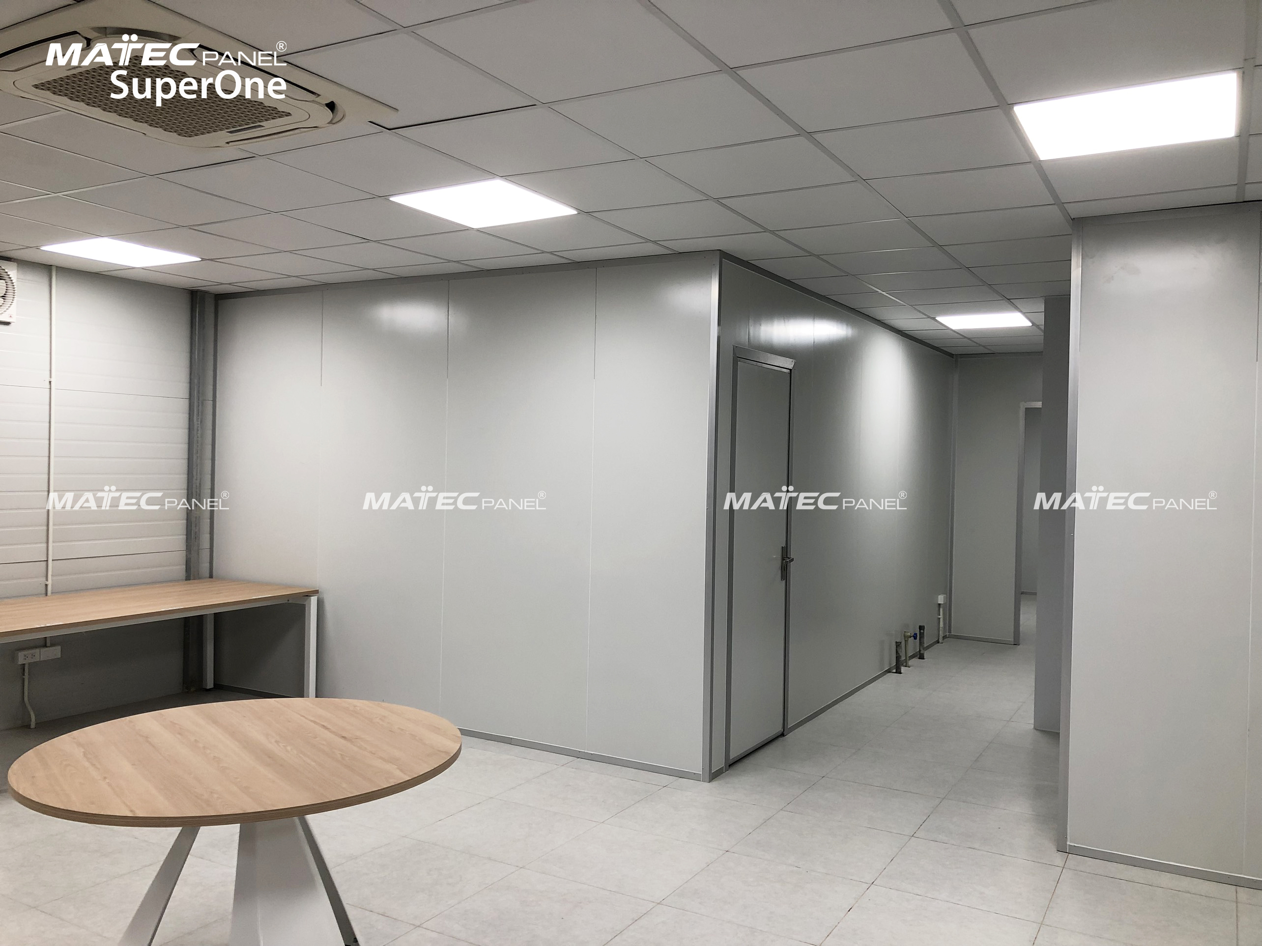 Mẫu Vách Ngăn Panel Làm Văn Phòng