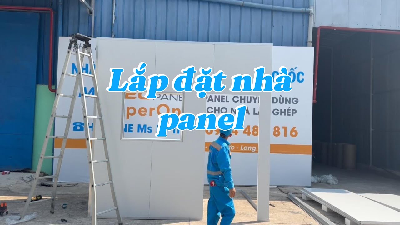 Lắp đặt vách panel cực kỳ đơn giản, nhanh chóng