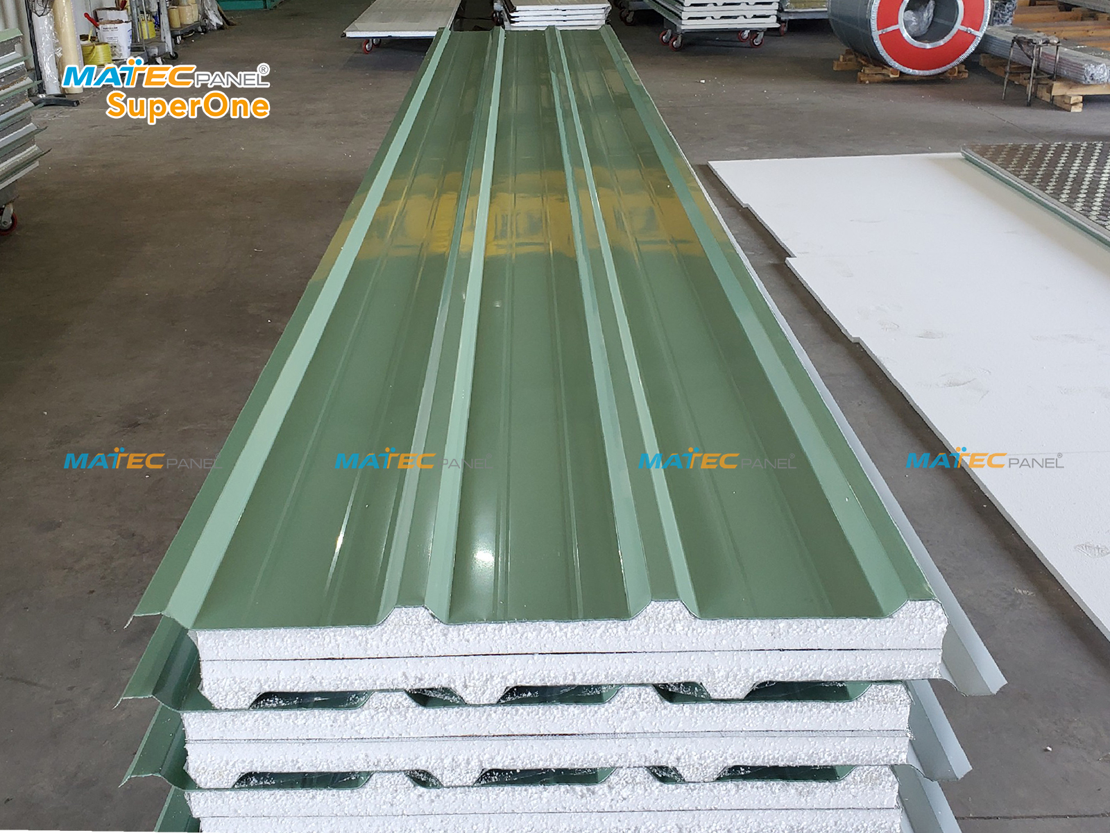 Tấm mái lợp 4 sóng