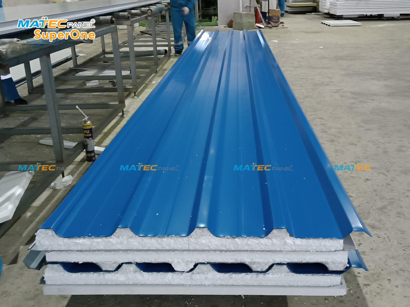 Tấm mái lợp 5 sóng
