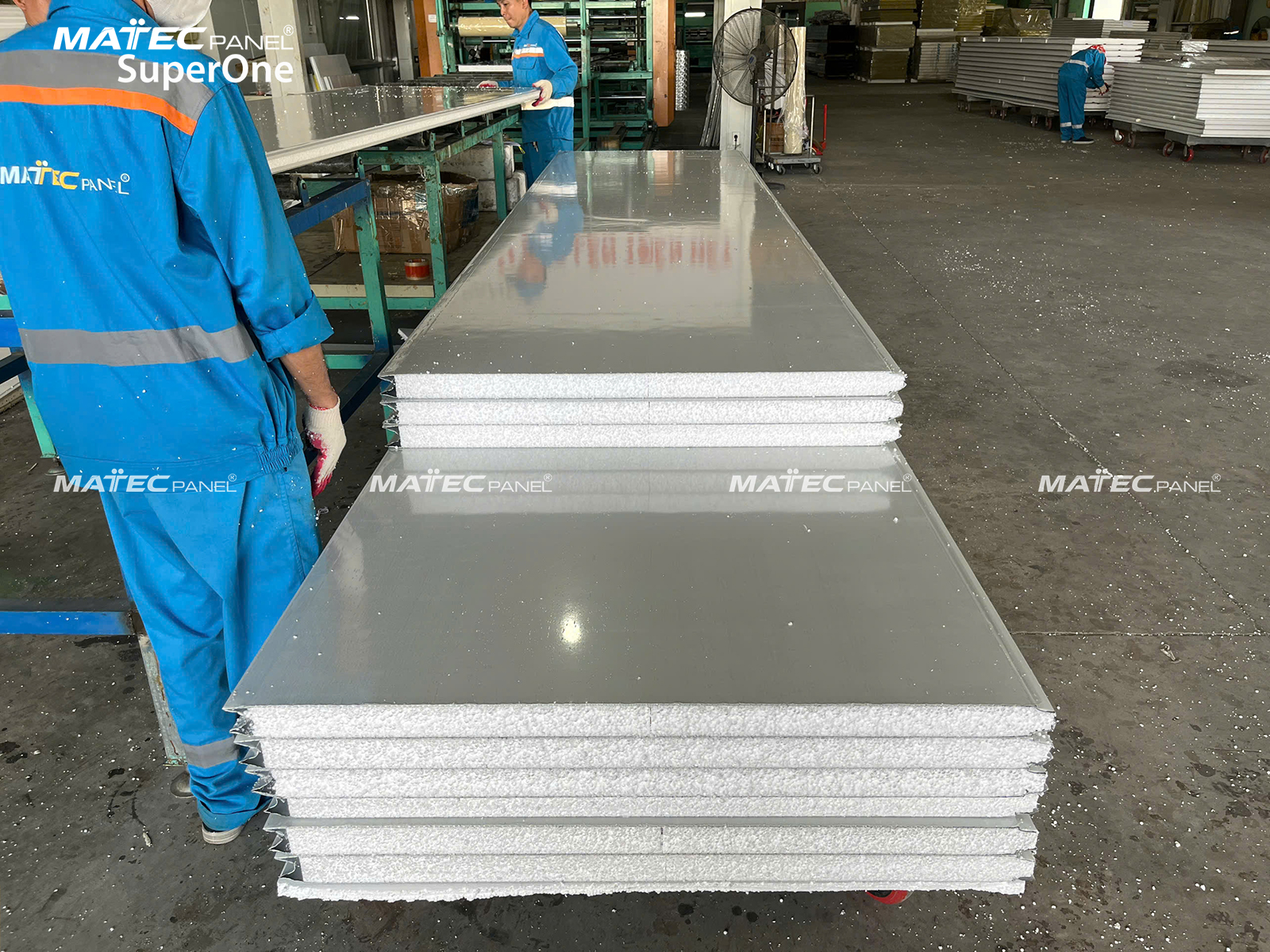 Tấm Panel Vách Ngăn T50 Tôn 0.2mm